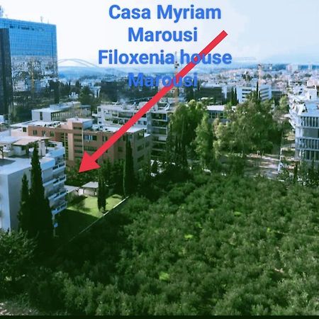 Ferienwohnung Filoxenia House Marousi -Private Parking- Athen Exterior foto