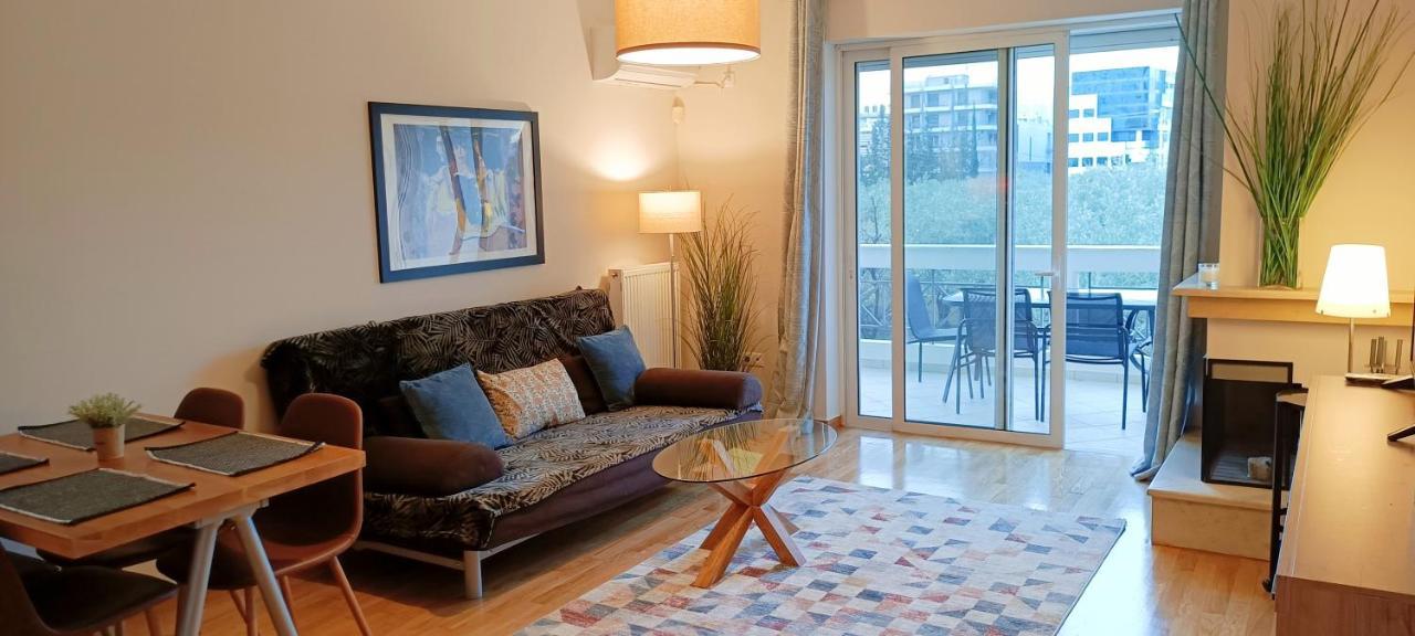 Ferienwohnung Filoxenia House Marousi -Private Parking- Athen Exterior foto