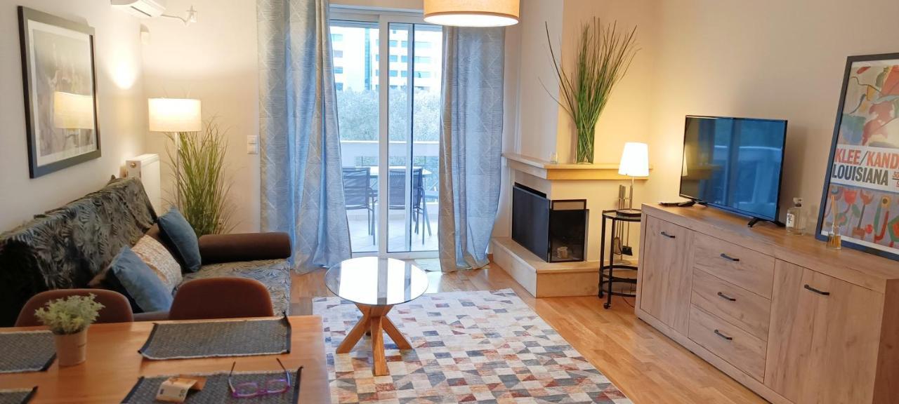 Ferienwohnung Filoxenia House Marousi -Private Parking- Athen Exterior foto